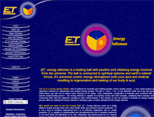 Tablet Screenshot of energytalisman.eu